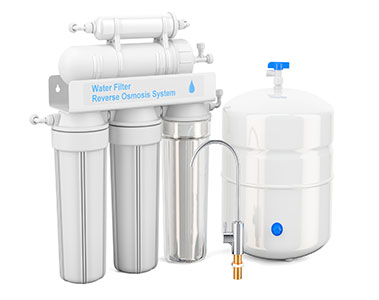 RO System 3 stage with storage tank